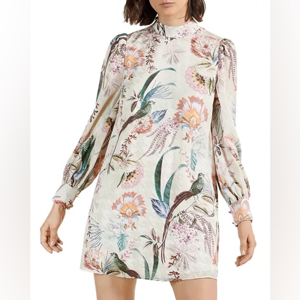 TED BAKER Decadence Shift Mini Dress Women’s‎ Size 0